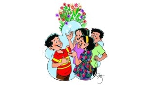 balmaifal article, kids, eco friendly, rangpanchami, celebration, environment, save water, natural colour, plantation, children,