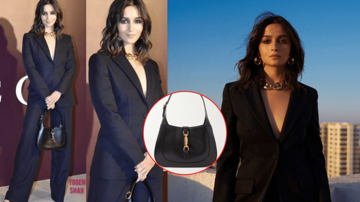 Alia Bhatt troll gucci calf-skin leather bag