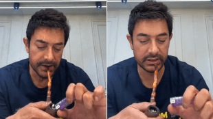Aamir khan came live on instagram with smoking pipe explained why he danced on anant ambani pre wedding