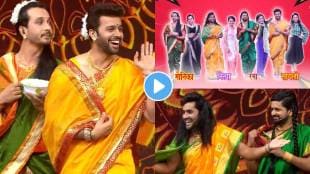 star pravah aata hou de dhingana 2 male lead actors of the serial dressed up like female