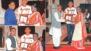 president droupadi murmu presents bharat ratna awards at rashtrapati bhavan