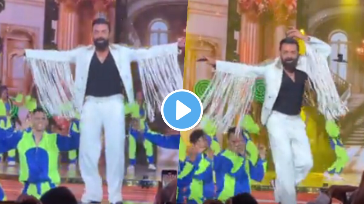 bobby deol dances on animal jamal kudu song