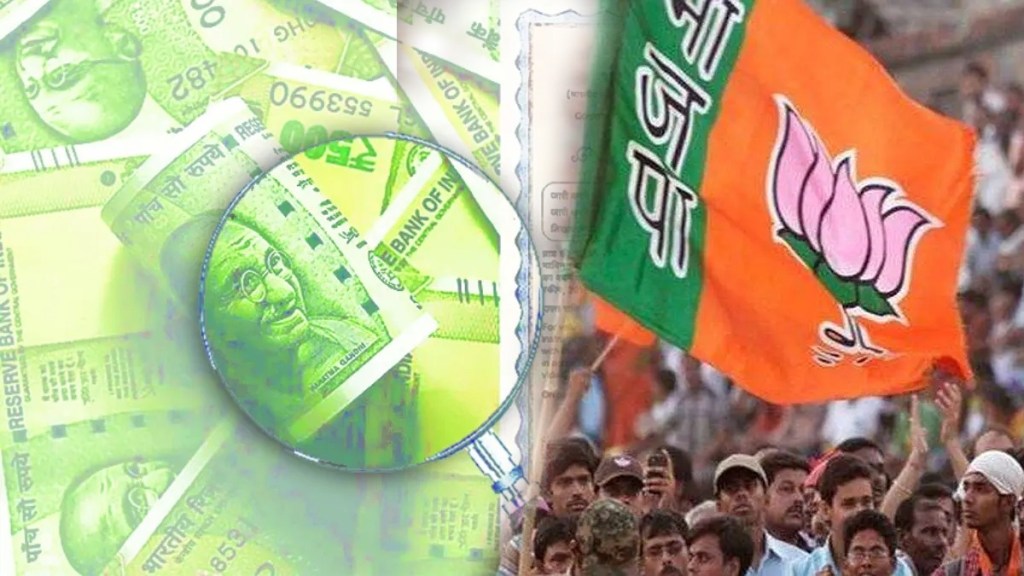 megha engineering 60 percent donation to bjp