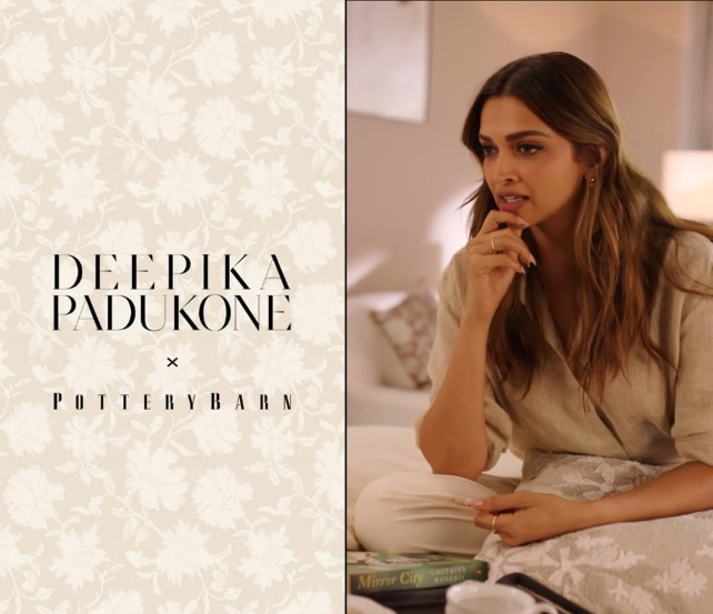 Deepika Padukone launched a furnishing collection with Pottery Barn worth Rs 4 lakhs