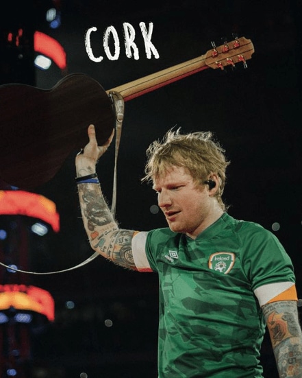 Ed sheeran visit to mumbai for performance met school students bollywood stars shahrukh khan ayushmann khurrana armaan malik gauri khan farah khan