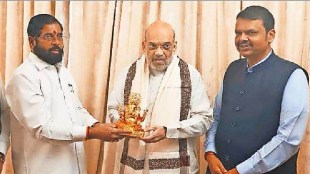 Chief Minister Eknath Shinde and Deputy Chief Minister Devendra Fadnavis Amit Shah