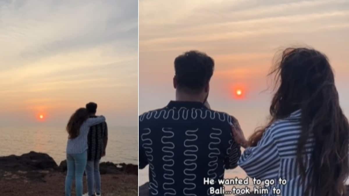 Gautami Deshpande Swanand Tendulkar romantic video they went konkan instaead of bali