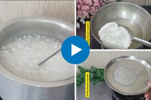how to make sabudana papad at home recipe