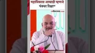 Amit Shah criticized Mahavikasaghadi from a meeting in Jalgaon