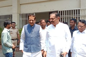 NCP Sharadchandra Pawar Party State President Jayant Patil Visit of Prithviraj Chavan