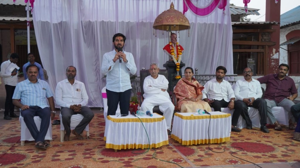 mla ruturaj patil praise shahu chhatrapati work