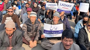 Loksatta anvyarth Union Territory of Ladakh Democratic rights Ladakh agitation