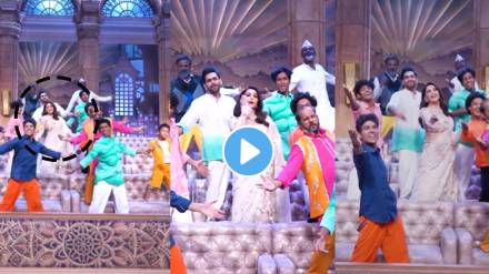 madhuri dixit dances on amitabh bachchan rang barse song