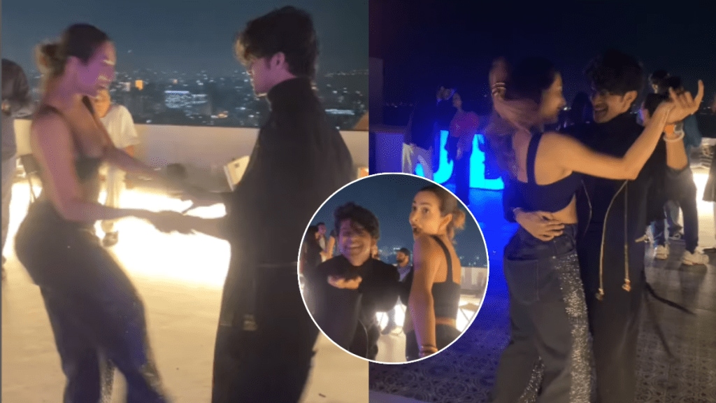 malaika arora pratik utekar aunty ji dance video viral social media