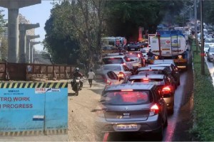 Thane, Traffic Police Implement, Traffic Changes, Ghodbunder Road, Metro Line Construction, marathi news,