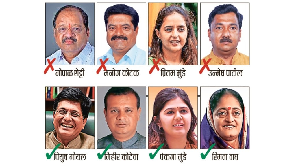 manohar lal khattar nitin gadkari piyush goyal in bjp s second list of 72 candidates for lok sabha
