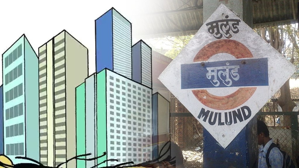 Protest against housing construction project of project victims in Mulund mumbai news
