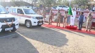 nashik rural police get 20 new four wheelers in presence of guardian minister dada bhuse