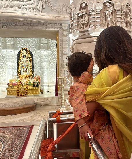 priyanka chopra in ayodhya ram mandir