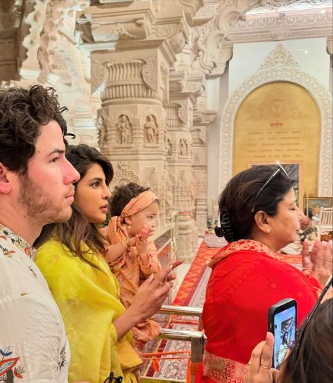 priyanka chopra in ayodhya ram mandir