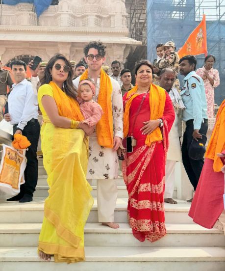 priyanka chopra in ayodhya ram mandir