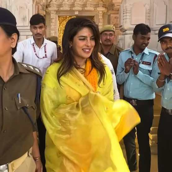 priyanka chopra in ayodhya ram mandir