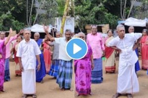 Elders Recreate Butterfly Song Dance cute video goes Viral