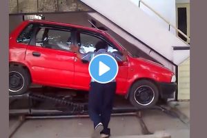 jugaad video of Unique car parking