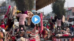 Video : भर बाजारात “दोसो.. दोसो…” च्या तालावर डान्स करत विकले कपडे, तरुणांची मार्केटिंग ट्रिक पाहिली का?