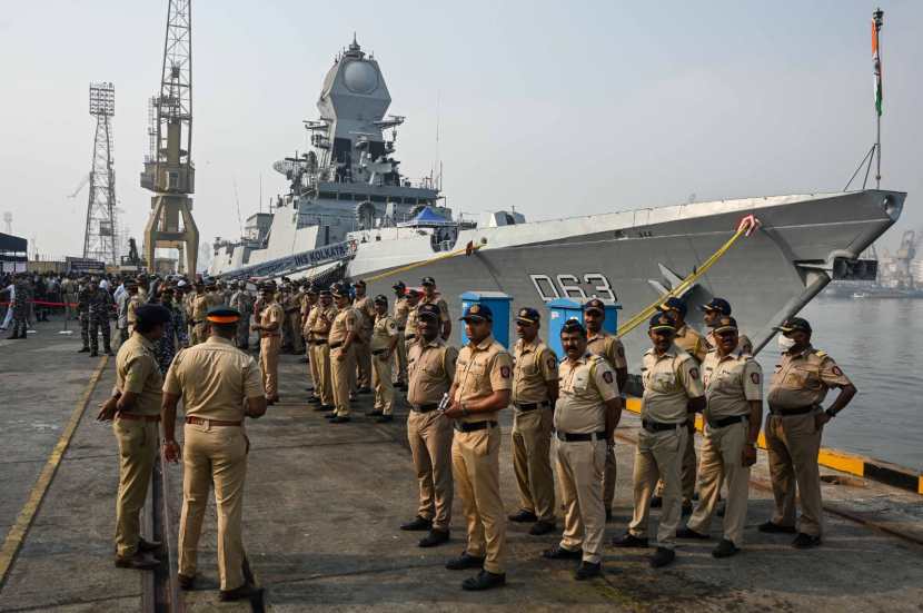 pirates captured arrive at Naval Dockyard Mumbai 1