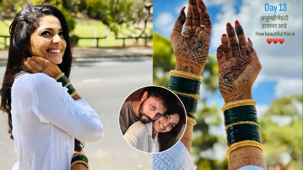 Pooja sawant shared honeymoon photos from a trip with her husband siddhesh chavan