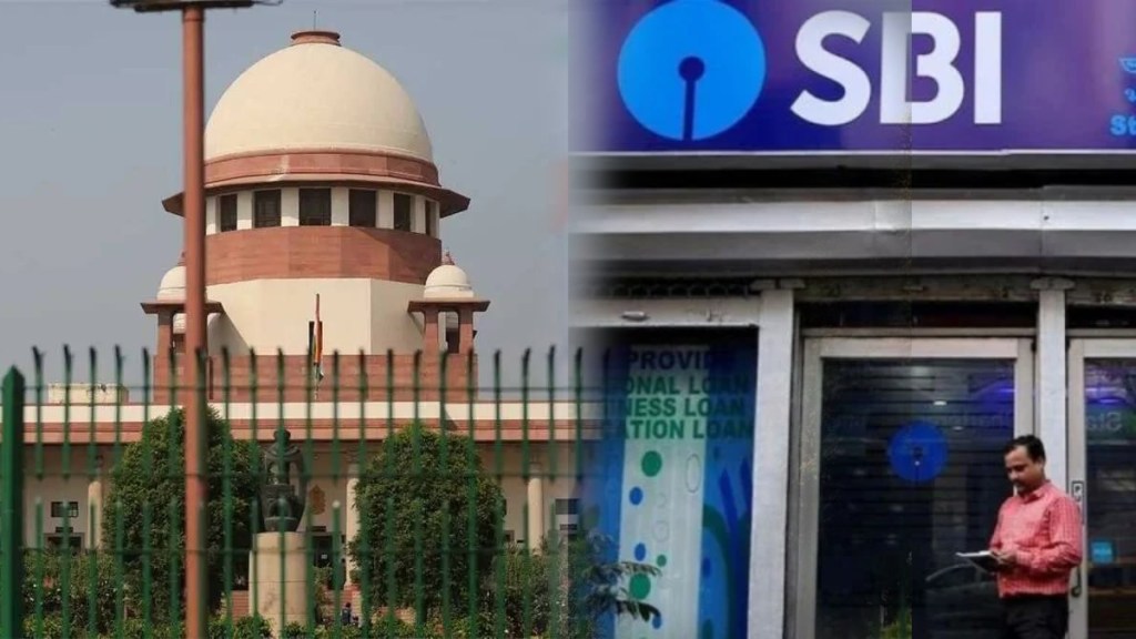 contempt plea filed against sbi in supreme court over electoral bond issue