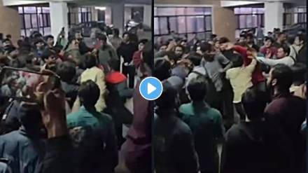 scuffle in JNU