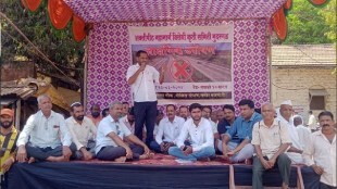 kolhapur district, bhudargad tehsil, farmers, protest, shaktipeeth mahamarg, maharashtra,