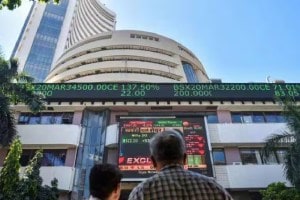 Stock market indices Sensex and Nifty registered gains