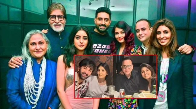 shweta bachchan husband connection with kapoor family