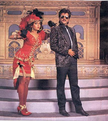 Anil Kapoor and Sridevi