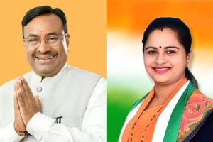 Sudhir Mungantiwar-Pratibha Dhanorkar fight in Chandrapur Lok Sabha Constituency