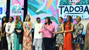 Chandrapur, Miss World Founder, Julia Morley, Finalists beauties, Tadoba, Enamored, tadoba festival, tiger,
