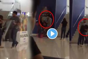 Video Wife Caught Husband Cheating With Mistress in Mall Angry