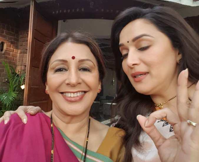 vandana gupte reacted on working with madhuri dixit