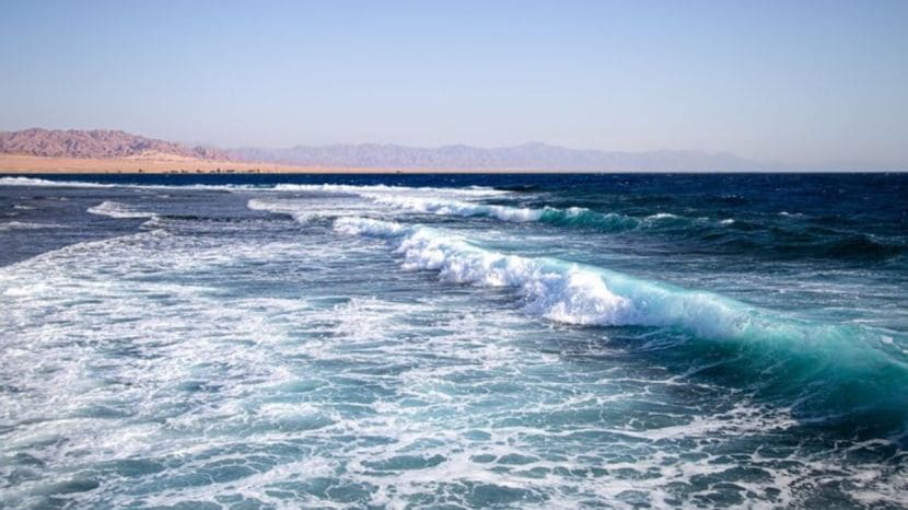 Why does the ocean waves formed in sea