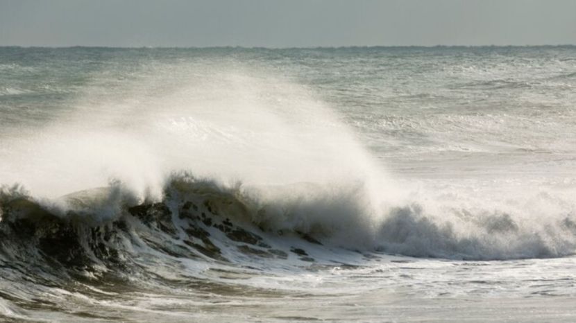 Why does the ocean waves formed in sea