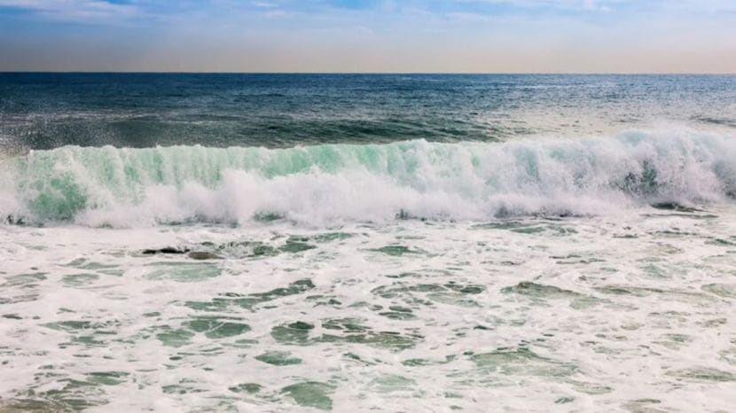 Why does the ocean waves formed in sea
