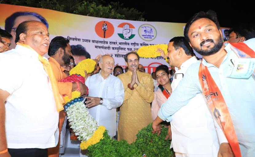 uddhav thackeray solapur sabha