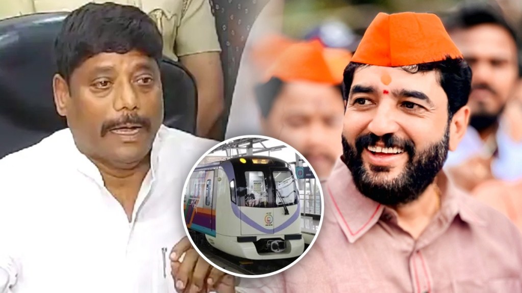 political fight, murlidhar Mohol, ravindra Dhangekar, pune Metro credit