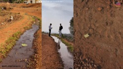 निसर्गाची किमया! भारतातील ‘या’ गावात उटल्या दिशेने वाहते पाणी? तरुणाचा दावा, पाहा Viral Video