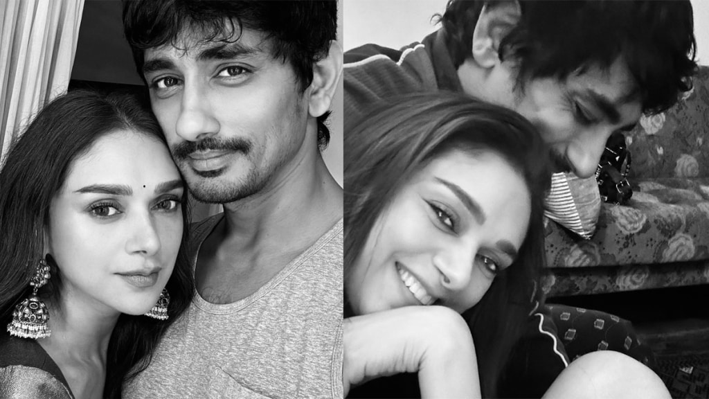 Aditi Rao Hydari wishes happy birthday to fiance siddharth