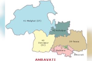 future of the candidates in Amravati will be determined by the concealment of political loyalties