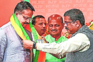 Bhatrihari Mahtab recently joined the BJP after leaving the Biju Janata Dal